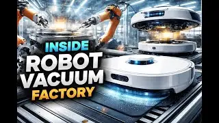 Inside a High-Tech Robot Mop Factory 🏭 The Satisfying Build From Scratch (ASMR)