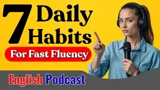 Improve Your English Fluency, Every Day with These 7 Simple Daily Habits | Daily English Podcst