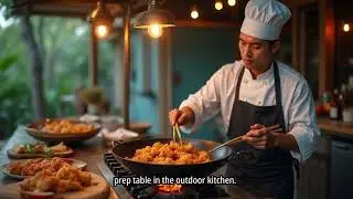 The Rustic Feast: A Cat Chef&rsquo;s Garden Kitchen Adventure