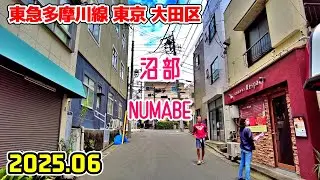 沼部駅周辺を散歩｜東京 大田区｜tokyo japan walk in Numabe ota-ku 2025-06