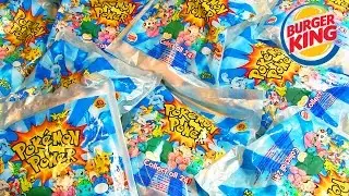 Ouverture de 15 boosters Pokémon Burger King ! Des JOUETS MEGA HIGH-TECH de 2000 !