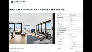 Selling Skyline: PRIMODEUS Immobilien mit neuem Angebot im AXIS Tower