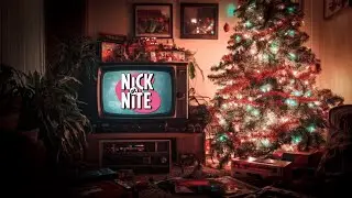Nick@Nite Yuletide Glow: A 90's Christmas Living Room