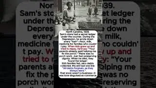 North Carolina, 1939. The Store Owner Who Refused to Let His Neighbors Starve 🇺🇸🍞