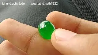 8 cts Apple Green Jadeite Jade Myanmar