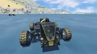 Space Engineers - The Fastest Clang powered Ground Veh.. nvm