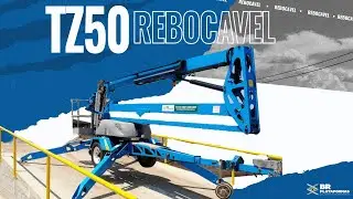PLATAFORMA ELEVATÓRIA REBOCAVEL TZ50 GENIE - BR PLATAFORMAS