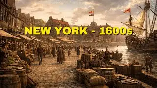 A Tour of New York in the 1600s (AI Reconstruction)