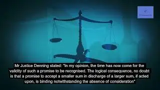 Central London Property Trust v High Trees House #contractlaw #contract #lawcase #promissoryestoppel