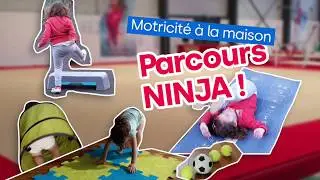 [MOTRICITÉ A LA MAISON] Parcours NINJA !! // ENVOI-NOUS AUSSI LE TIEN EN VIDÉO !