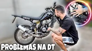 PROBLEMAS NA MINHA YAMAHA DT LC 50CC ARTILHADA A 100CC | STOWNAS