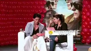 sharukh khan speaking malayalam dialogue with kajol.  Funny interview