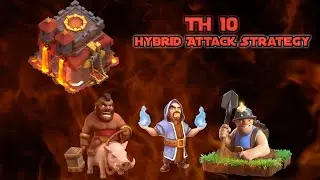 TH10 BEST ATTTACK STRAIGHT/ HYBRID ATTACK / WITHOUT SEIGE BARRACKS 😱 3 STARS ? COC - CLASH OF CLANS