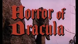 Horror Of Dracula (1958) 35mm Opening. Hammer Classic. Cushing, Lee.