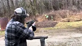Arsenal SAM7R test fire with Drum mag #akm47