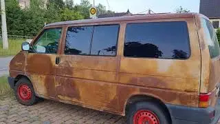 VW T4 RDZA DESIGN STYL TUNING SWIETNY POMYSL NA POMALOWANIE AUTA OLDTIMER VOLKSWAGEN