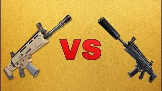 Scar Vs Suppressed Scar (Fortnite) (King Basman10)