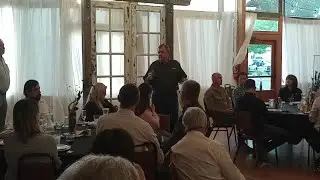 Barrick CEO Mark Bristow speaks to board of directors in Elko