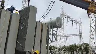 Power Transformer Overhauling - Radiator Gasket Change