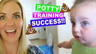 💩😂HOLY CRAP! 🎉POTTY TRAINING SUCCESS!