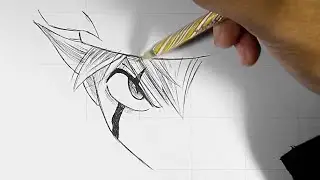 No Sketch, Just Line Art With Ballpoint Pen #blackclover Asta Devil Union form #Shorts