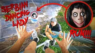 SERBIAN DANCING LADY PSYCHO KILLER ESCAPE | NO WAY OUT! (Horror Parkour POV)