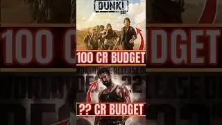 Dunki VS Salaar Budget Difference..😲‼️ #short #shorts