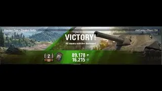 WoT Object 704 on Mountain Pass