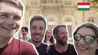 Interviewed by a MAJOR Hungarian News Network 😱 🇭🇺 Speaking Hungarian in Budapest