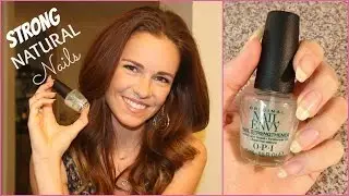 How To Grow LONG & STRONG Natural Nails - OPI Nail Envy Review