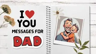 Sweet I Love You Messages for Dad 💖 | Heartfelt Wishes for Father's Love 💕 | WishesExpert