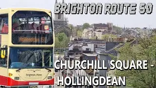 Brighton Bus Route 50: Churchill Square - Hollingdean