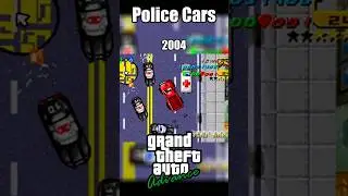 POLICE CAR EVOLUTION IN EVERY GTA GAMES (1997-2026) #gta #gta5 #gtasanandreas #evolution