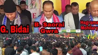 WelCome Ceremony_Bodo Accord (BTR) B. Saoraigwra, Hagrama Mohilary, G Bidai. Jaharbari, Kokrajhar