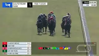 Галфстрим-Парк, 7 февраля 2026 г., Заезд 1