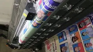 Wall printing | Flex printing machine 512i 30pl Flex printing business | Banner making machine