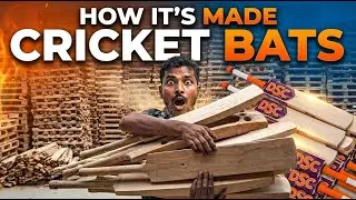 From Willow to Power Shots | Inside a Cricket Bat Factory