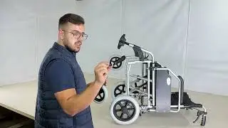 Como Trocar os Rolamentos da Forqueta de uma Cadeira de Rodas Sensicare