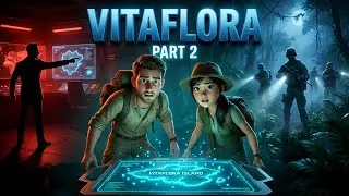 VITAFLORA PART 2 &ndash; Jungle Secret Revealed 😱 | Alex & Lena vs The Villain | AI Adventure Story