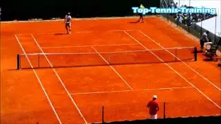 Rafael Nadal Inside Out Forehands Drill With Uncle Toni
