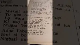 SING THIS HYMN NOW   HYMNS OF OLD  (WAKATI ADURA DIDUN )FROM
