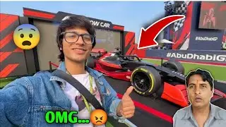 F1 Race With Sourav Joshi 🧐😍 #souravjoshivlogs @souravjvlogs 