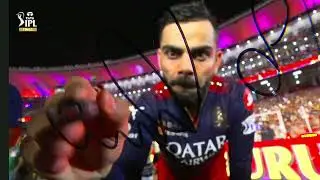 Viral 🔥 Virat Kohli signature on camera screensaver FULL HD 2160p 4K