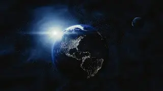 Beautiful Ambient Music of Earth's Rotation in 4K UHD.