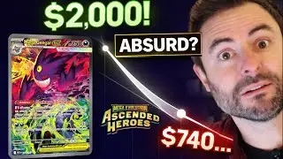 Will Mega Gengar hit $2,000? Professional data analyst predicts ABSURD Ascended Heroes prices!