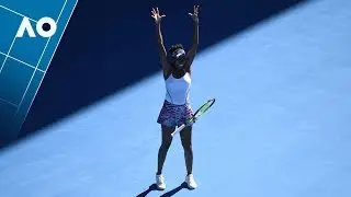 Vandeweghe v Williams match point (SF) | Australian Open 2017