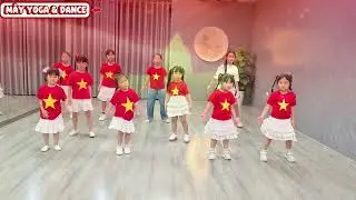 ☁️❤️Viết tiếp câu chuyện hòa bình💃💃 #zumba #thiếunhi #Mây_yoga_dance