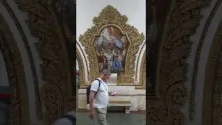 Moscow. Kyivskaya metro station, Circle Line Fragment 11 Москва. Ст. метро Киевская, Кольцовой Линии