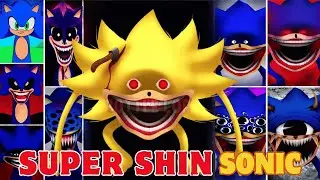 My New Sprunki OC: Sonic / NEW PHASE 15 (SHIN SONIC.EXE)