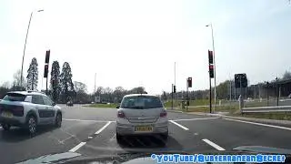 Speeded up Dash Cam Footage from Barrack Hill to St Brides, Newport